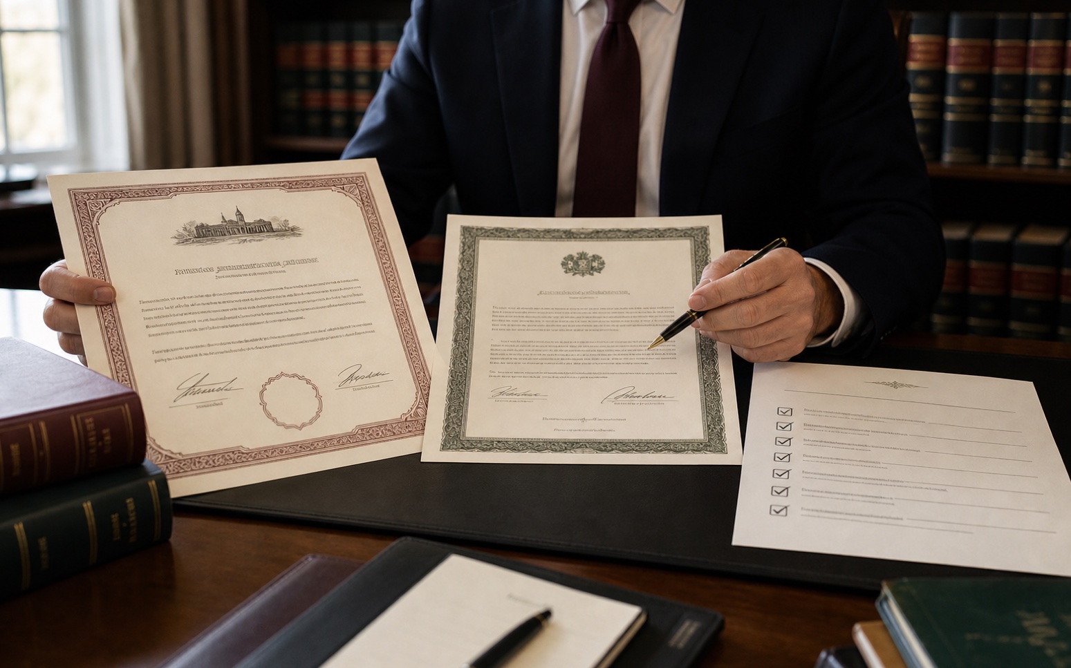 Citizenship instrument, legal opinion and rights comparison